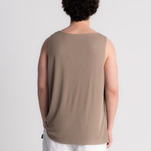 SAHARA BEIGE OVERSIZED TANK TOP