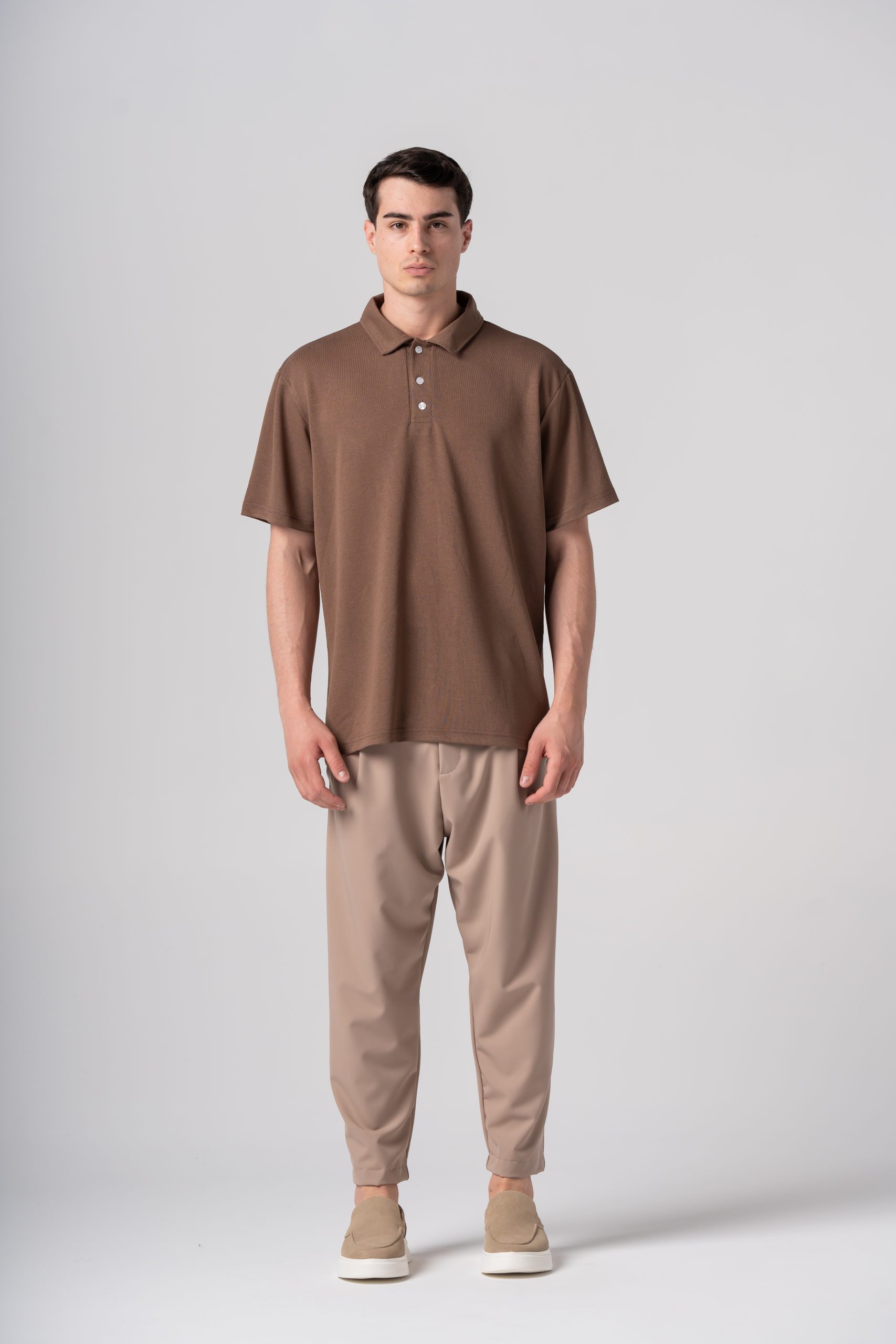 Izan polo brown